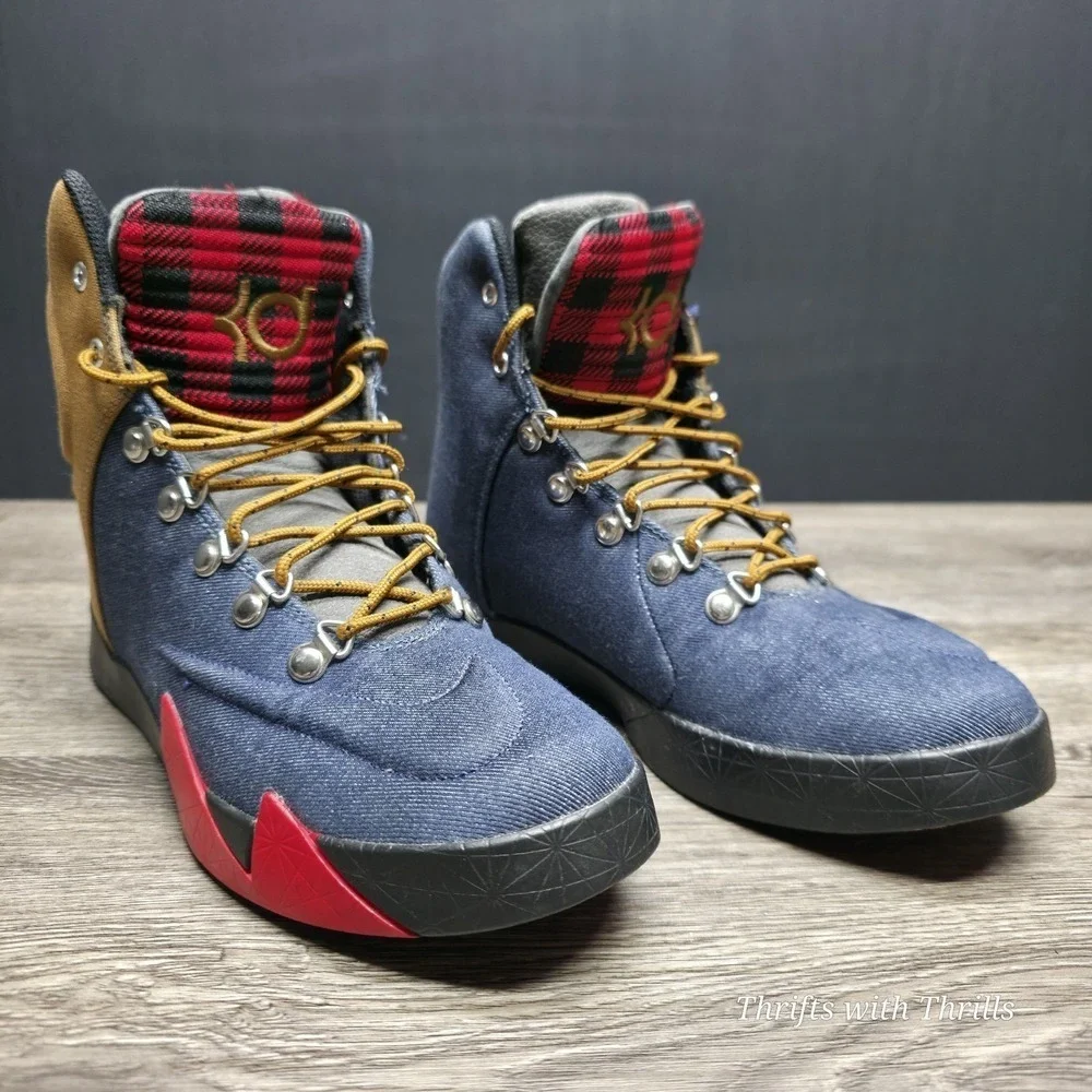 Nike KD VI (6) - Lifestyle QS‎ 621177-400 -  Denim/Ale Brown - Men's Size 8.5